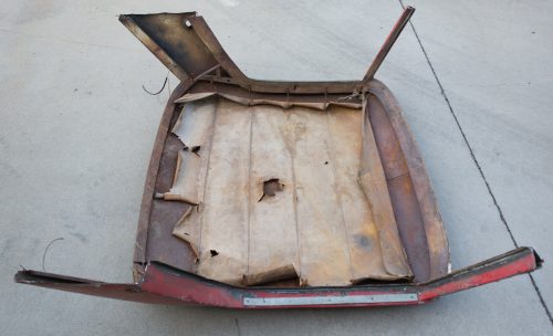 Ferrari 250 Pinin Farina Coupe roof interior
