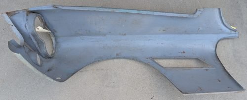 330 GT front right fender interior view