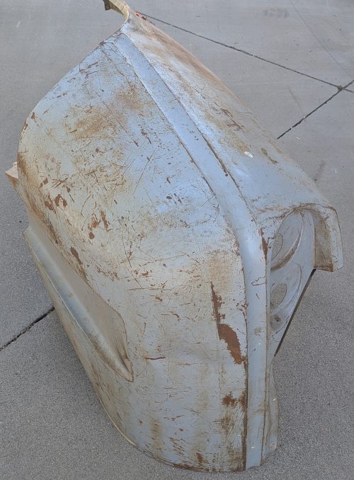 Daytona spider rear left quarter side view